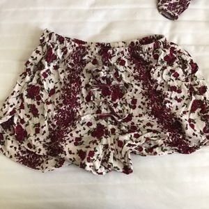 Loose fitting shorts