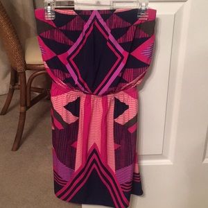 Strapless dress from Express