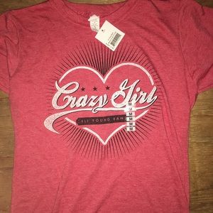 "Crazy girl" shirt