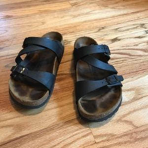 Black Birkenstocks