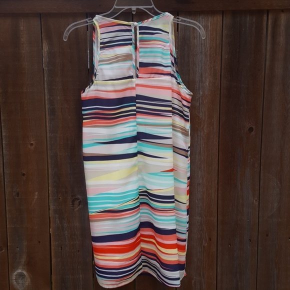 Multicolored Shift Dress - Picture 4 of 4