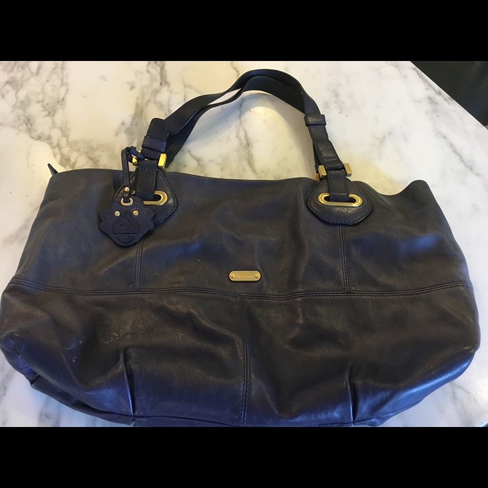 Leather Kipling handbag