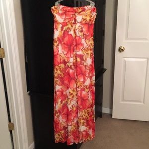 Strapless Maxi dress