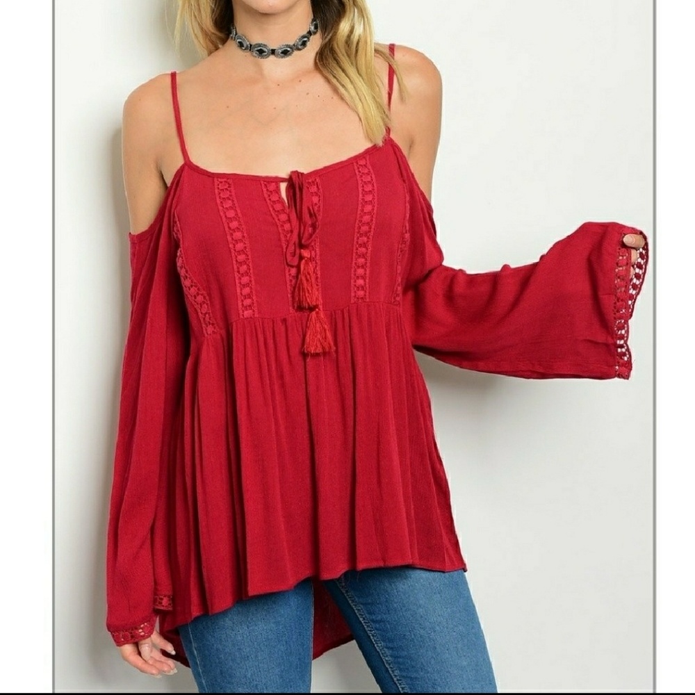 Cold Shoulder Top