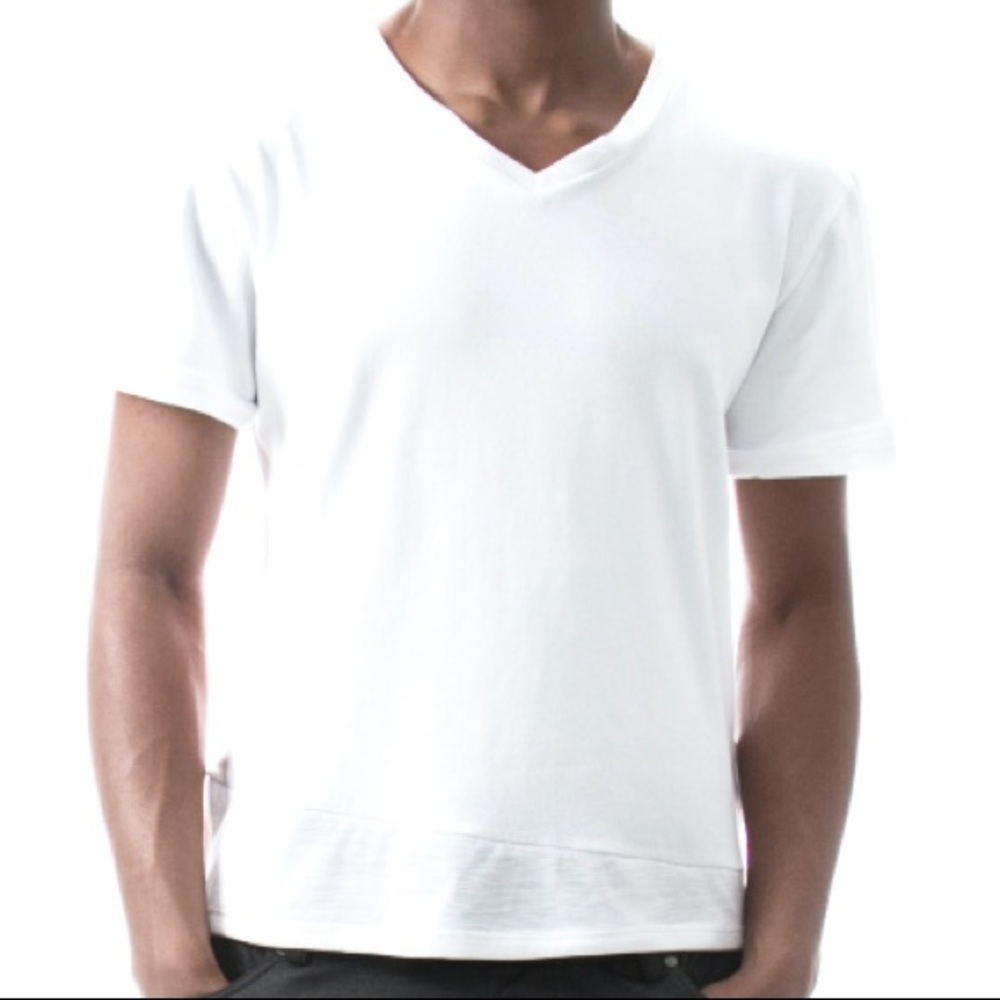 💀 OneXX Kids Ice White V- Neck Top 💀