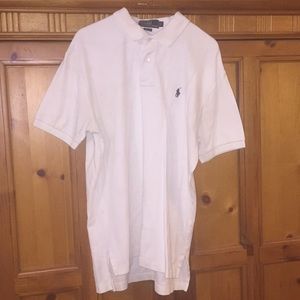 White Ralph Lauren polo