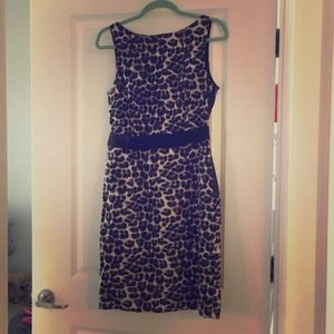 Great women's leopard print Ann Taylor dress