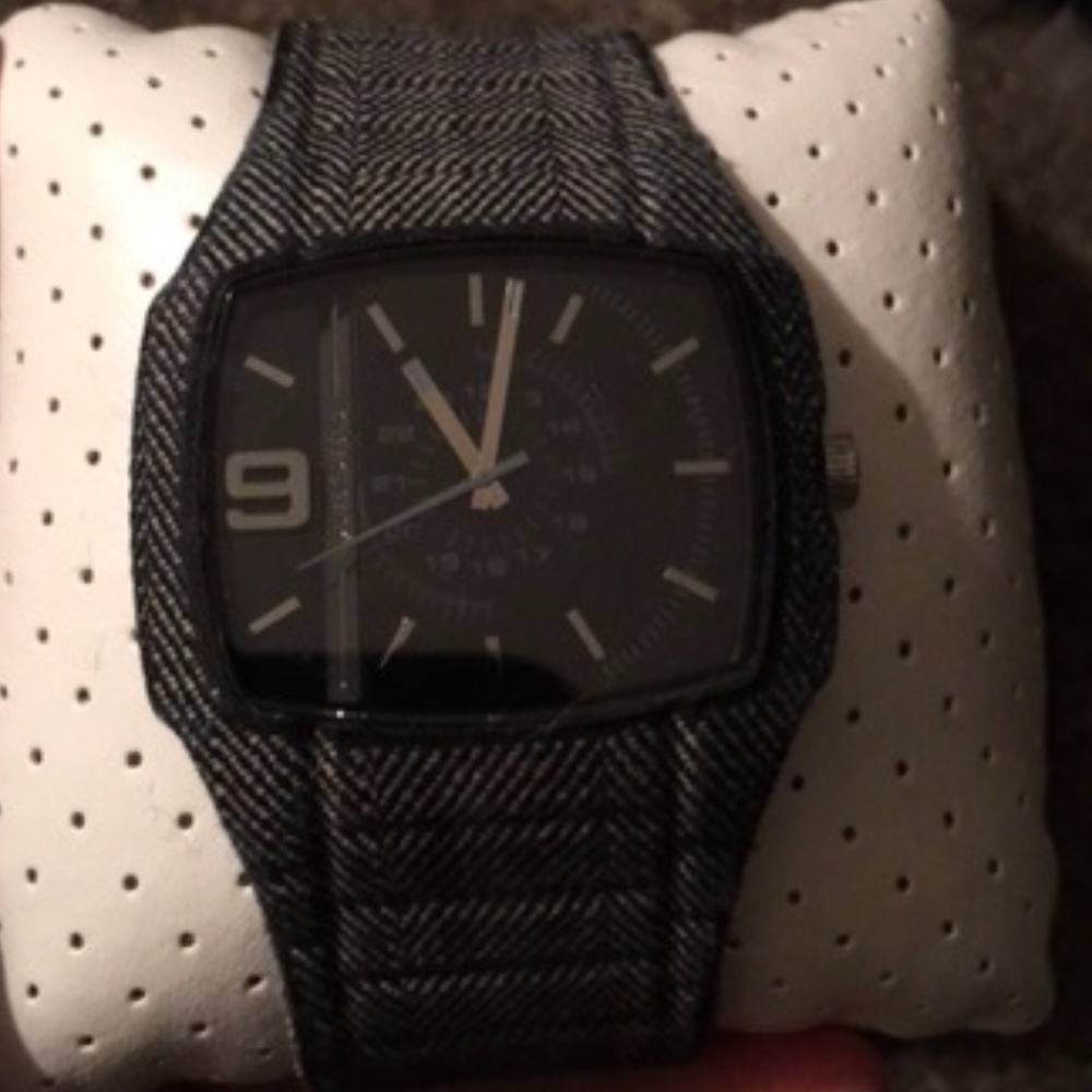Unisex Denim Diesel Watch Pre-owned