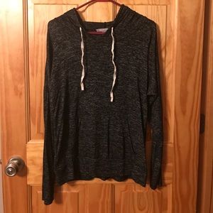 Women's Purple Snow brand hoodie