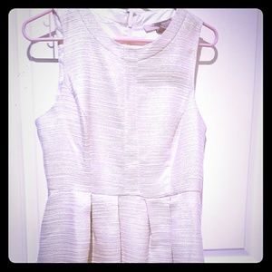 Cream/white colored dress