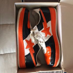 Bape Sta FS-001 NAVY/WHITE/ORANGE