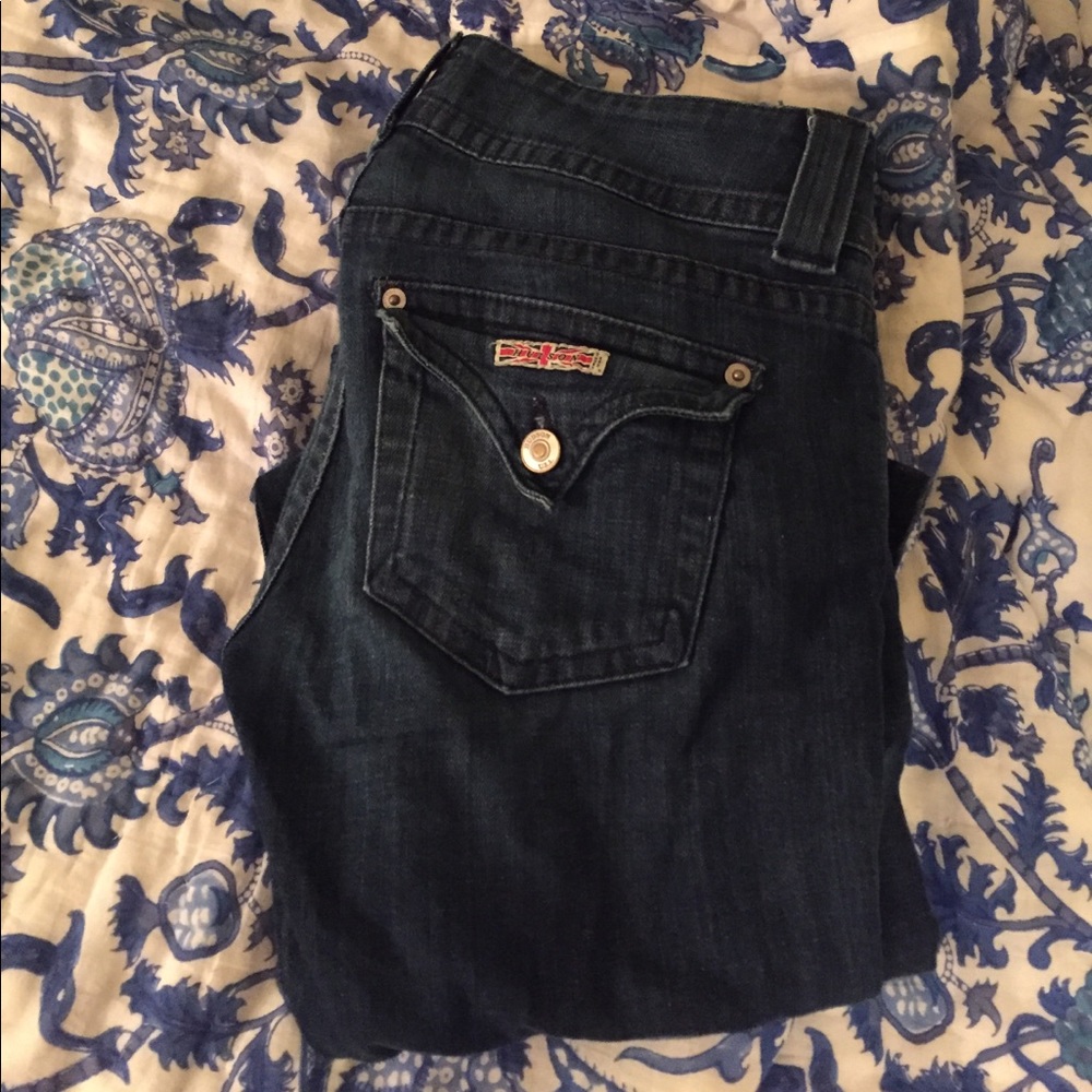 Hudson Flap Pocket Bootcut Jeans Size 27
