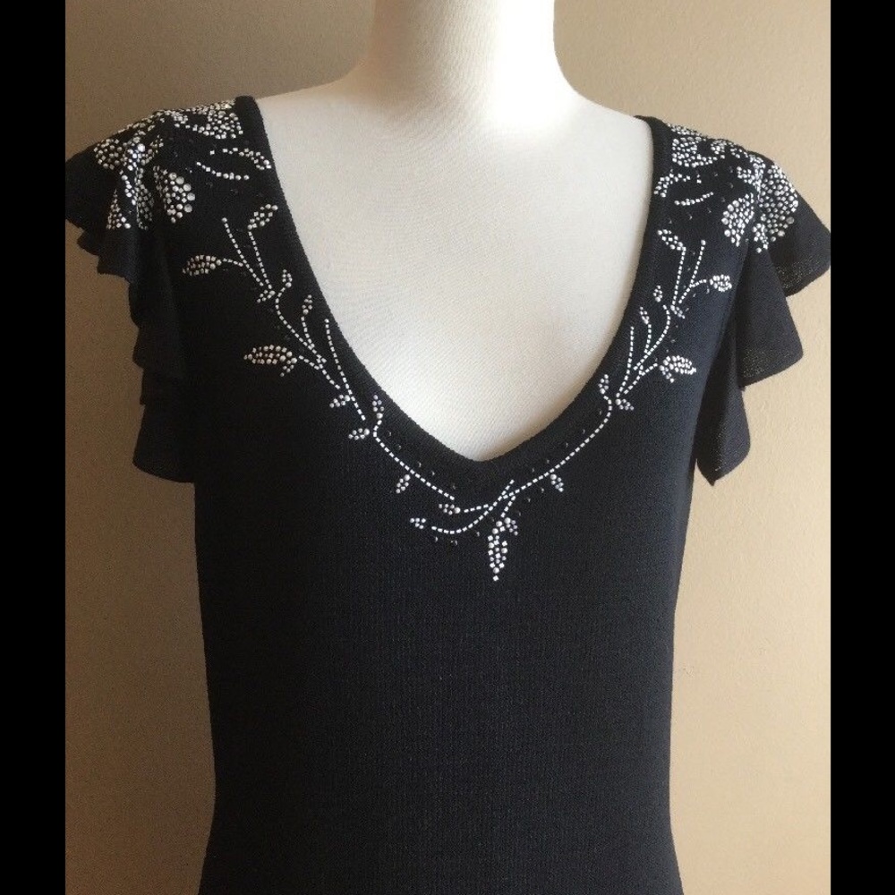 NWOT ST. JOHN EVENING DRESS SZ 6