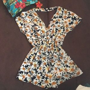 Sunflower romper