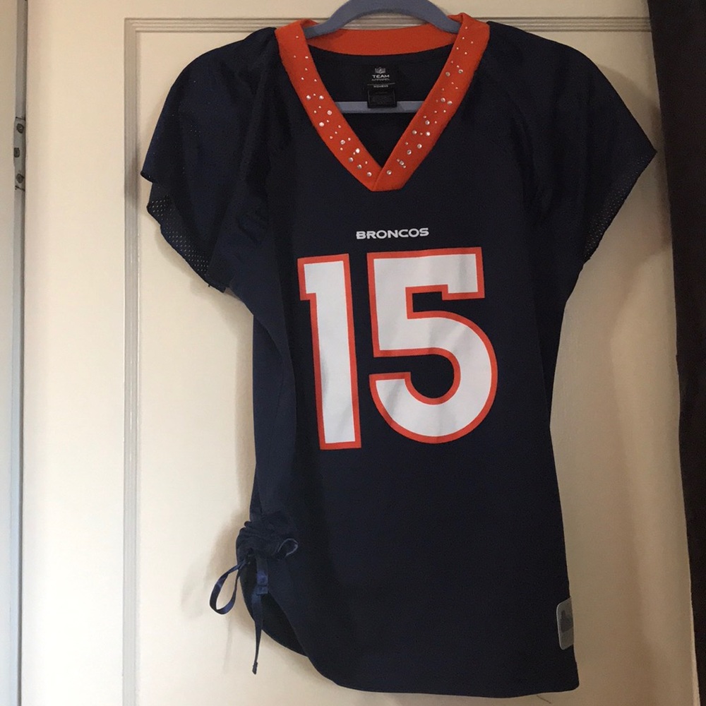Women's Tim Tebow Broncos Bling Jersey