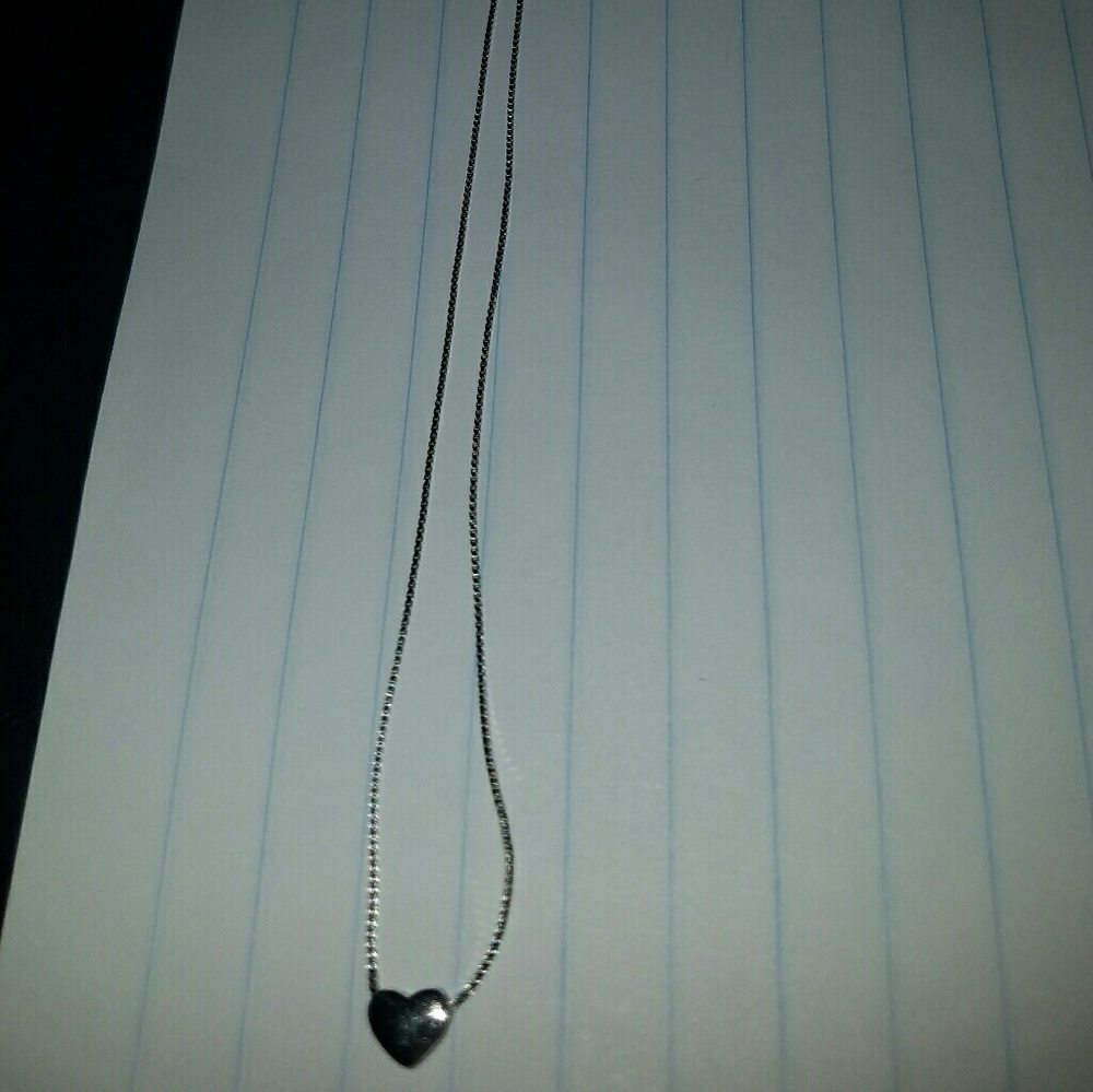 925 heart necklace
