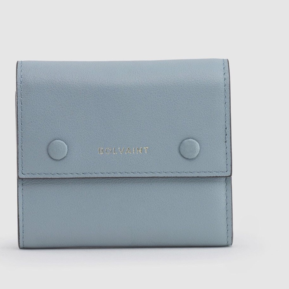 Bolvaint Simone Foldover Wallet in Orchid Blue