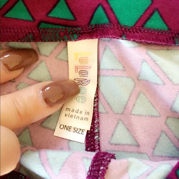 Lularoe leggings size ADULT ONE SIZE - Picture 2 of 3