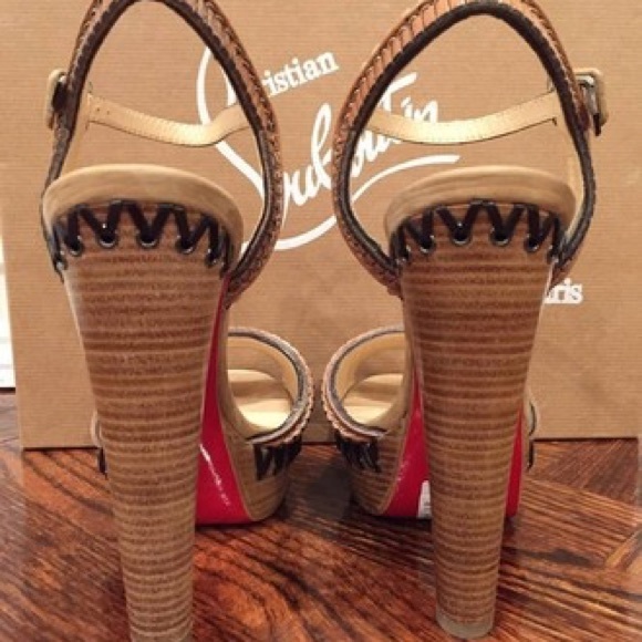 Christian Louboutin Trepi High Nude Platform Pump - Picture 4 of 6
