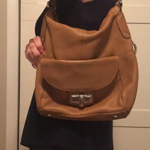 B. Makowsky genuine leather shoulder bag.