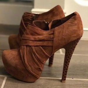 Heel Booties H by HALSTON