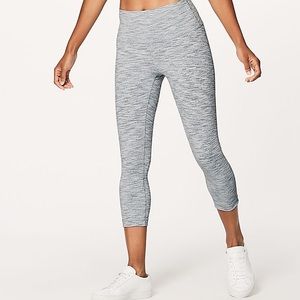Wonder under charcoal Grey leggings lululemon