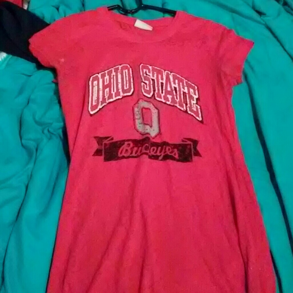 Red ohio state t shirt