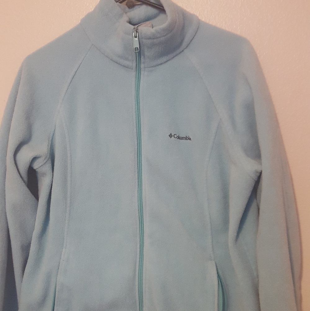 Columbia fleece zip up sz XL