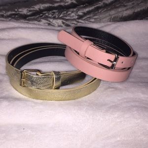 TORRID skinny belts
