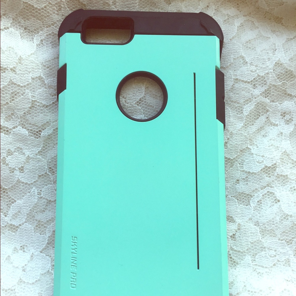 Obliq iPhone 6/6s Black/Mint Case