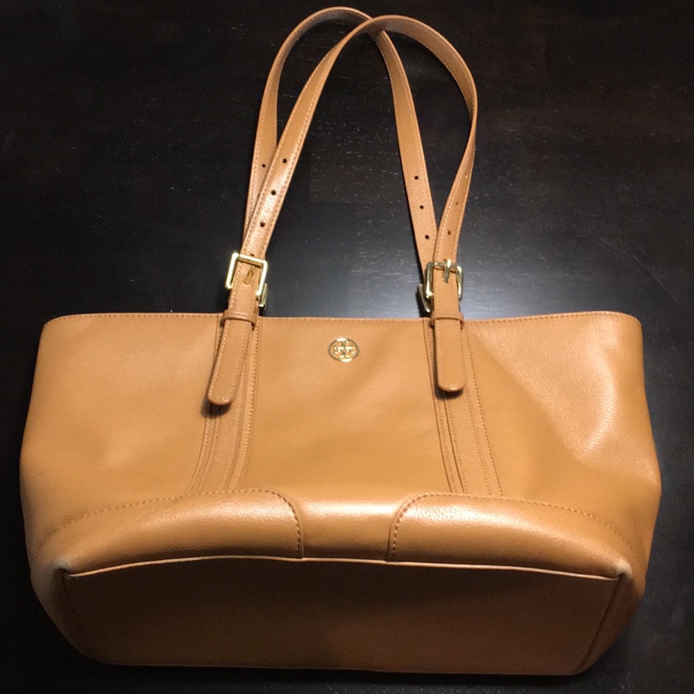 Tan Tory Burch Tote