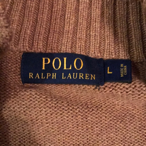 Crew neck sweater Ralph Lauren polo. Size L - Picture 3 of 4