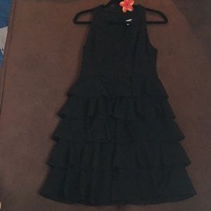 Black cocktail dress