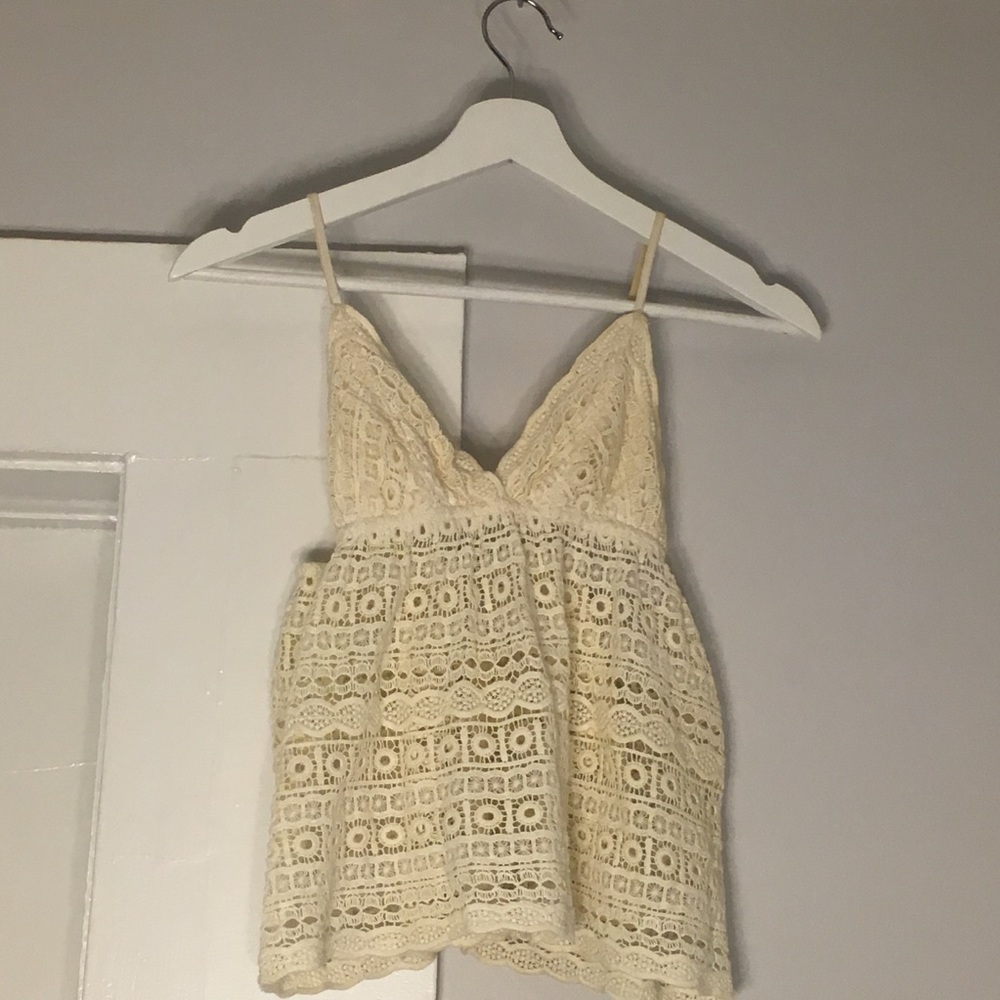 Urban Outfitters Kimchi Blue Eyelet tank