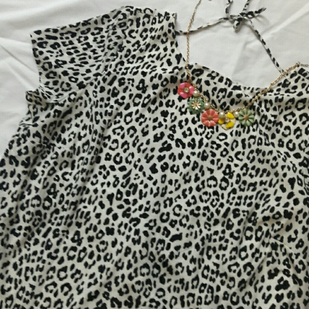 Cute Animal Print Dress