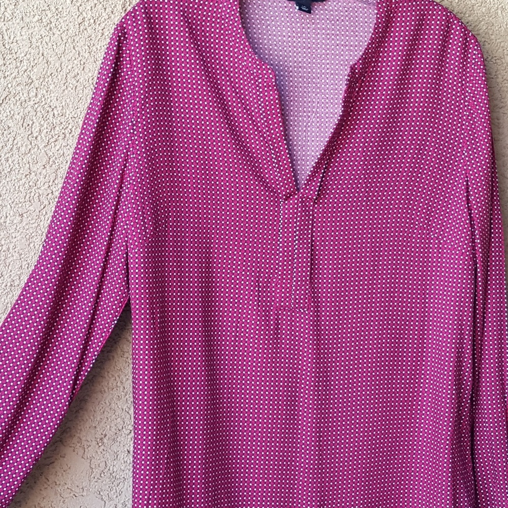 Tommy Hilfiger Size L Pink/Multi Tunic. NWOT