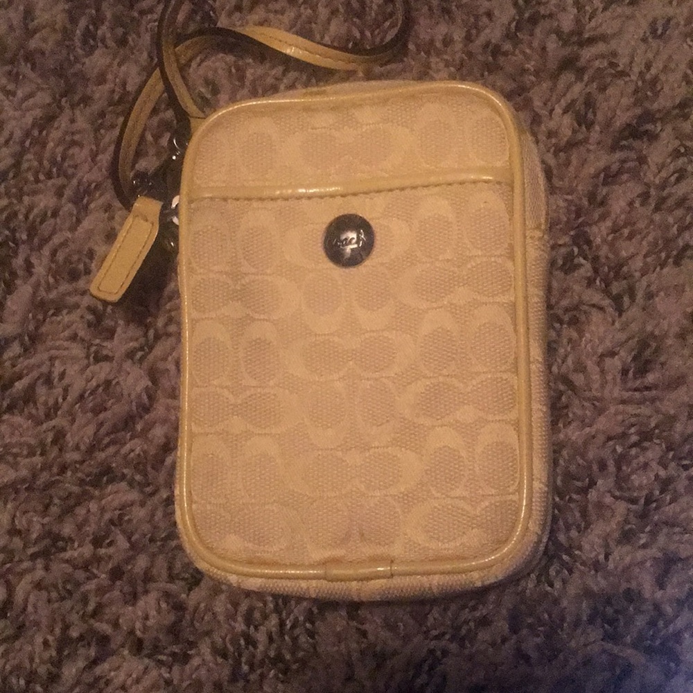Used coach wristlet.