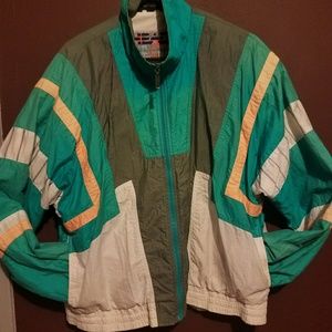 Vintage Cross Colours Athletic Jacket