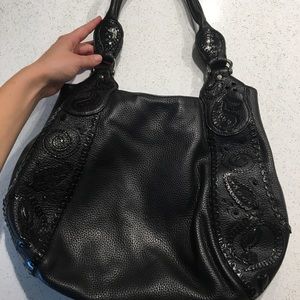 Black Brighton hobo bag