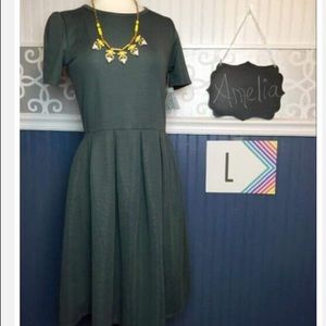 LuLaRoe NWT Large Gray Amelia