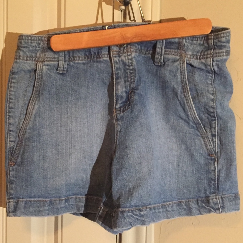 High Waisted Faded Glory Jeans Size 4 Blue