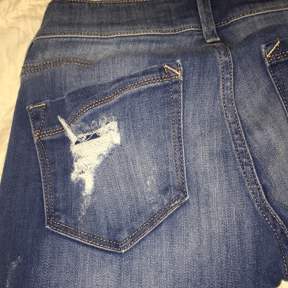 Express Ripped Skinny Jeans - Picture 4 of 4