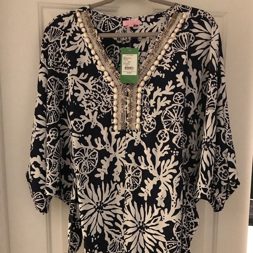 NWT Lilly Pulitzer Wilda Caftan In the Groove