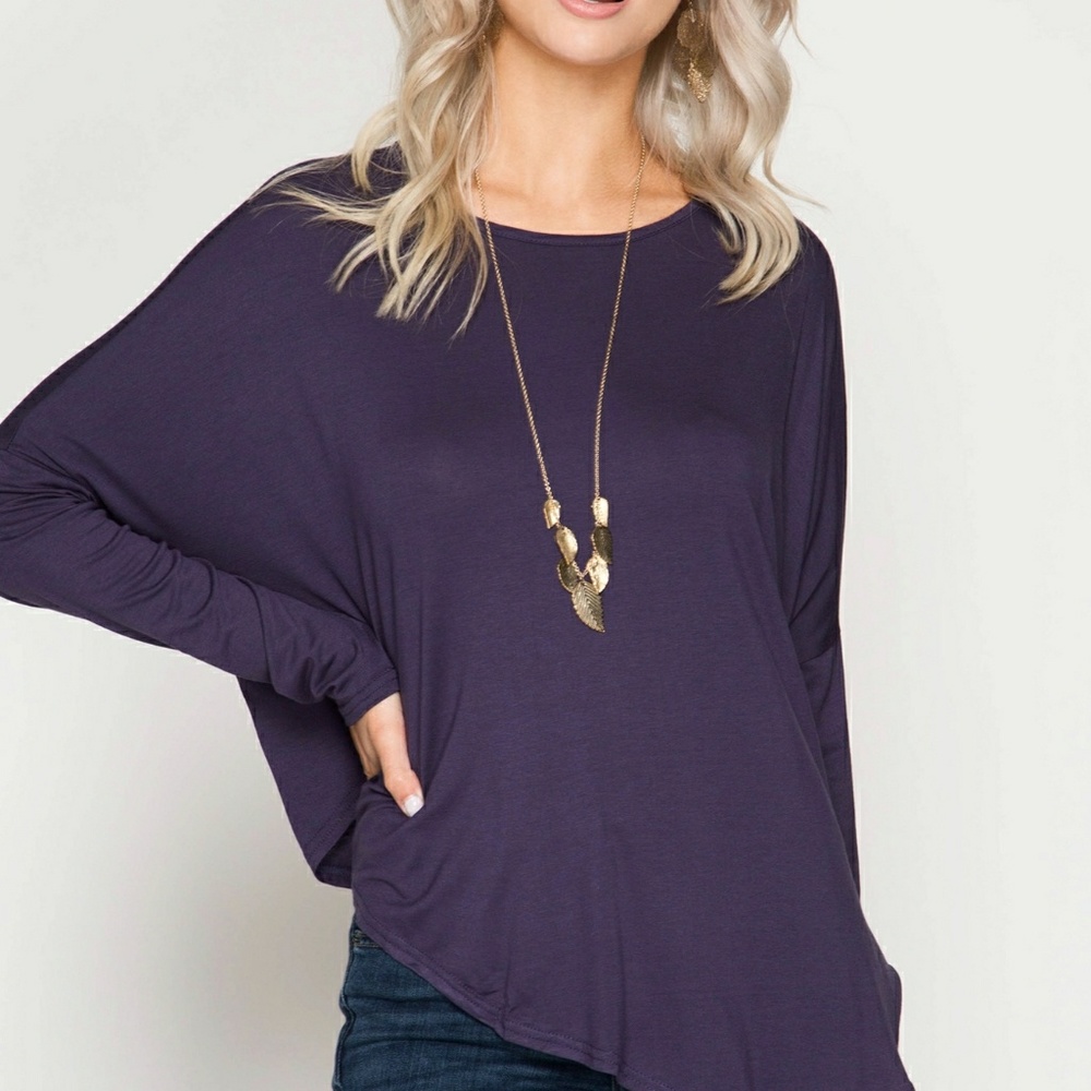Asymmetric shirt