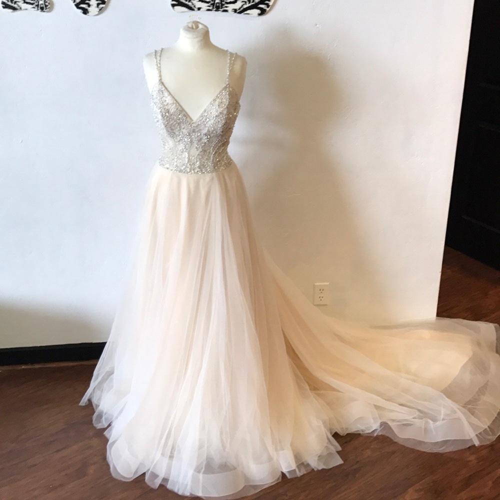 Blue by Mori Lee 5565