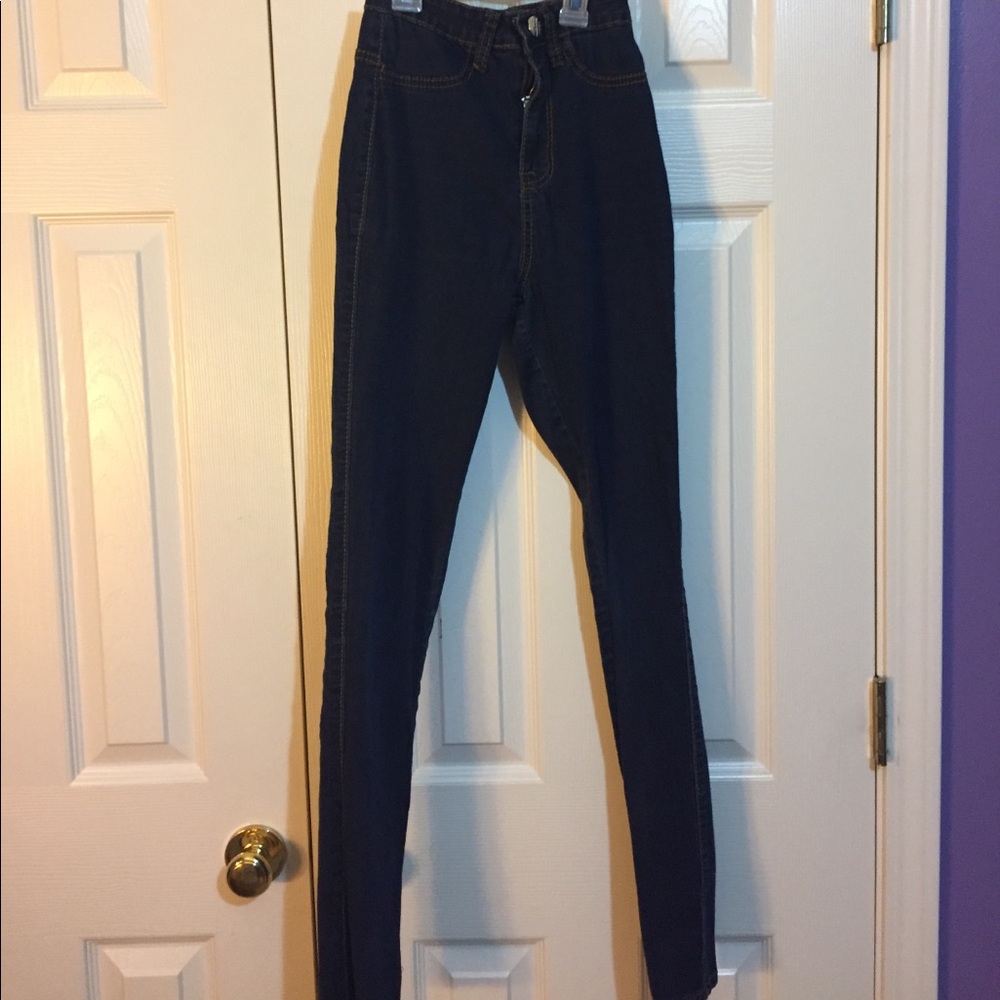 Blue Jeggibs from forever 21