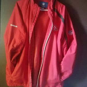 San Francisco 49s Reebok Team Jacket