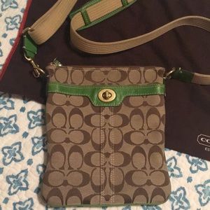 Coach cross body bag