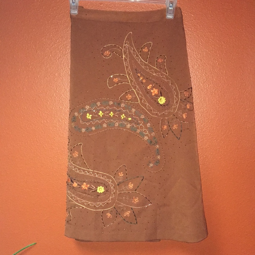 Beautiful embroidered skirt