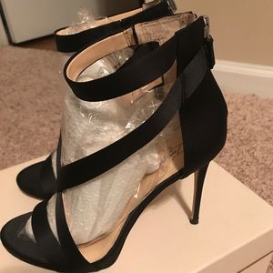 Vince Camuto Imagine Strappy Evening Satin Heels